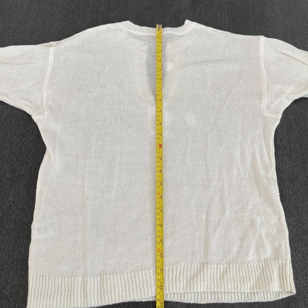 J Crew LS White Light Sweater Women's Top, Size XS - Picture 6 of 6
